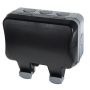 BG Storm Outdoor Socket 2 Gang with RCD IP66 WP22ARCD
