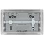 BG Nexus Brushed Steel NBS22UAC45G 13A USB Double Socket