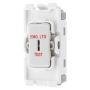 BG Nexus Emergency Light Grid Switch R12EL Secret Key 20A SP White 