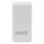 BG Nexus Grid RRFDW Rocker Printed Fridge White