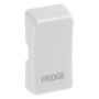 BG Nexus Grid RRFDW Rocker Printed Fridge White
