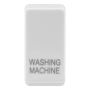 BG Nexus Grid RRWMW Rocker Printed Washing Machine White
