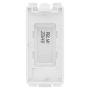 BG Nexus Grid Switch Blank RBLNK White