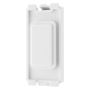 BG Nexus Grid Switch Blank RBLNK White