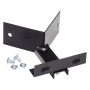 Floodlight Bracket Swivel Corner Bracket Black