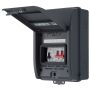 Sync Energy 2 Way EV Consumer Unit SPD and Main Switch and 40A RCBO IP65