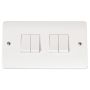 Click Mode 4 Gang 2 Way 10AX Switch CMA019