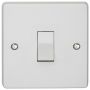 Crabtree Capital 4015 Switch 20A DP Flex Out White #