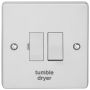 Crabtree Capital 4827 TD Switched Spur 13A DP Tumble Dryer White #