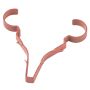 D-Line Safe-D Red Single Stag Clips 18th Edition 8-10mm 50 Pack