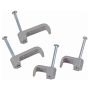 Deta 16mm Twin and Earth Cable Clip Grey Pack 100 #