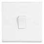 Deta Slimline S1203 Switch 10A 1 Gang 2 Way White