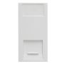 Deta Slimline S1430 Data Module Master Telephone Socket White