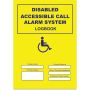 Docstore Disabled Accessible Call Alarm System Logbook