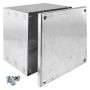 Metal Adaptable Box 150x150x100mm Plain Galvanised