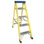 Fibreglass Ladder 5 Step Yellow