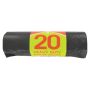 Bin Bags Heavy Duty Black Refuse Sacks 20 Pack