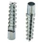 Fire Rated M5 Metal Wall Plug 18th Edition Stainless Steel Box of 100