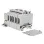 Europa Din Rail Terminal Kit 5x 10mm 53A Grey 1x Plate 2x End Stops