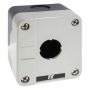 Europa Control Station Enclosure Grey Single 22mm Accessory Hole