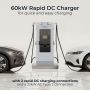 Sync Energy Pro DC EV Charger 60kW WiFi 4G Payment Terminal