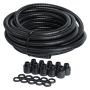Flexicon 20MM Contractor Pack Nylon for 10M Flexible Conduit Black