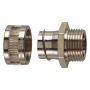 Flexicon 20mm Nickel Coated Fixed Male Adaptor IP40 Each