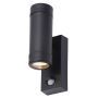 Coast Neso GU10 Spotlight PIR Up and Down Wall Light