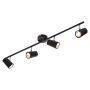 Inlight GU10 Spotlight Bar Ceiling Light Black