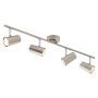 Inlight GU10 Spotlight Bar Ceiling Light Satin Nickel