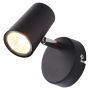 Inlight GU10 Single Spotlight Wall Light Black