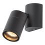 Forum Lighting Islay GU10 Outdoor Adjustable Spotlight Black