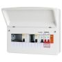 Fusebox 6 Way Dual RCD Consumer Unit with SPD F2006DXA #