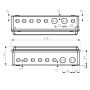 Fusebox 14 Way RCBO Consumer Unit with SPD and Main Switch F2014MX .