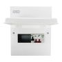 Garo 5 Way Solar Consumer Unit with SPD and Main Switch and 16A RCBO