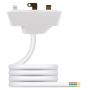 Hager Klik P22/3.0 Ceiling Plug In Module 3 Pin 3M PVC Flex