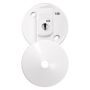 Hager Klik PCR2000 Ceiling Rose Plug In 3 Pin