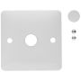 Hager Sollysta Push 1 Gang Dimmer Kit  White WMDRP1KIT