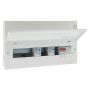 Hager 14 Way Dual RCD Consumer Unit High Integrity with SPD