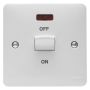 Hager Sollysta Double Pole 1 Gang Cooker Switch LED WMDP50N