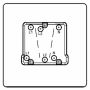 Hamilton Hartland G2 Fan Isolator Switch Satin Steel Grey