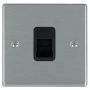 Hamilton Hartland Telephone Master Socket Satin Steel Black