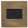 Hamilton Hartland G2 Fan Isolator Switch Antique Brass