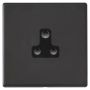 Hamilton Hartland G2 5A Plug Socket Matt Black