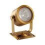 Collingwood LED Spotlight 2700K High Output Antique Brass IP68