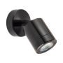 Collingwood LED Wall Light Adjustable 2700K Black IP65