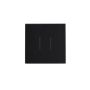 Forum iKonects Smart Switch 2-Gang Black IKS-100005-BLK