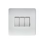 Forum Lighting Kinetic Light Switch 3 Gang 2 Way