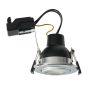 Forum Lighting Eros Downlight Fire-Rated Tiltable GU10 7W Chrome IP65