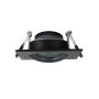 Forum Lighting Cali Downlight Square GU10 35W Black IP65